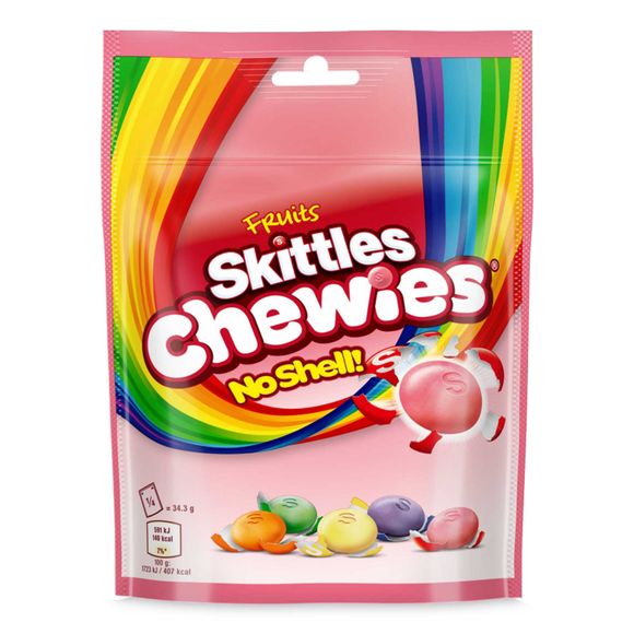 Skittles Chewies Fruits Sweets Pouch Bag 137.0g